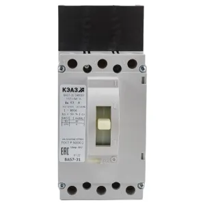 Автоматический выключатель КЭАЗ ВА57-31-340010-63А-800-690AC-УХЛ3- 108440 Автоматический выключатель КЭАЗ ВА57-31-340010-63А-800-690AC-УХЛ3- 108440 фото