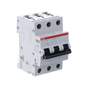 Автоматический 3-полюсной выключатель ABB S203 C1 2CDS253001R0014 фото