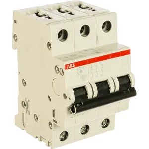 Автоматический модульный выключатель ABB 3п C S203 6кА 6А 2CDS253001R0064 фото