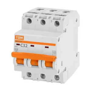 Автоматический выключатель TDM ELECTRIC ВА47-29 3Р 32А 4.5кА С SQ0206-0112 фото