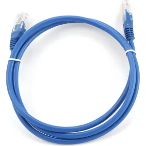 Патч-корд Netlink utp 5e кат. литой 0.5 м синий УТ000004674 фото