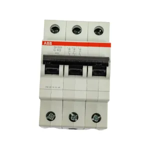 Автоматический выключатель ABB 3-полюсной sh203 c 40 2CDS213001R0404 Автоматический выключатель ABB 3-полюсной sh203 c 40 2CDS213001R0404 фото