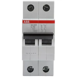 Автоматический выключатель ABB 2-полюсной sh202 c 10 2CDS212001R0104 Автоматический выключатель ABB 2-полюсной sh202 c 10 2CDS212001R0104 фото