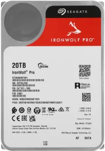 Жесткий диск Seagate SATA-III 20TB ST20000NT001 NAS Ironwolf Pro 512E 7200rpm 256Mb 3.5" фото