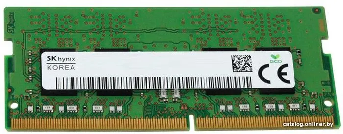 Оперативная память Hynix 16ГБ DDR4 SODIMM 3200 МГц HMAA2GS6AJR8N-XN 16 ГБ, 1 модуль DDR4 SO-DIMM, частота 3200 МГц, CL 22T, напряжение 1.2 В фото