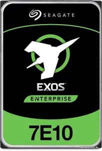 Жесткий диск Seagate Exos 7E10 512n SAS 2TB ST2000NM001B 3.5", SAS 3.0 12Gbps , 7200 об/мин, буфер 256 МБ, технология CMR, наполнение воздух фото