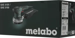 Эксцентриковая шлифмашина Metabo SXE 3125 310Вт D125мм 600443000 фото