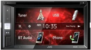 Автомагнитола JVC KW-V250BTM 2DIN 4x50Вт v3.0 DSP 6.2" 3 ПДУ RDS фото