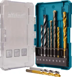 Набор сверл Makita D-71962 по дер/мет/бет 9пред. для шуруповертов/дрелей Набор сверл Makita D-71962 по дер/мет/бет 9пред. для шуруповертов/дрелей фото