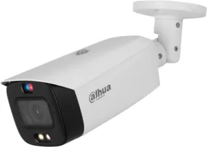 DAHUA DH-IPC-HFW3849T1P-ZAS-PV-S5 Уличная цилиндрическая IP-видеокамера TiOC с ИИ и активным сдерживанием 8Мп, 1/2.8” CMOS, моторизованный объектив 2.7~13,5мм 5x , видеоаналитика, ИК 50м, LED 40м фото