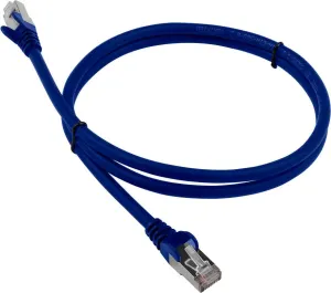 Патч-корд Lanmaster LAN-PC45/S6-3.0-BL FTP RJ-45 вил.-вилка RJ-45 кат.6 3м синий LSZH уп.:1шт фото