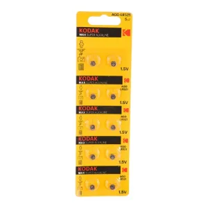 Kodak AG0 379 LR521, LR63 [KAG0-10] Max Button Cell 100/1000/98000 10 шт. в уп-ке фото