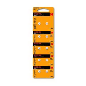 Kodak AG2 396 LR726, LR59 [KAG2-10] Max Button Cell 100/1000/98000 10 шт. в уп-ке фото