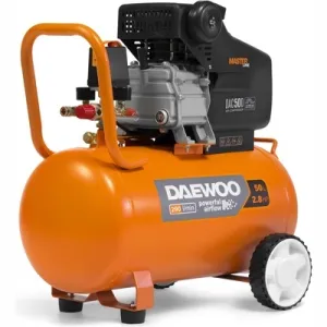 Daewoo DAC 50D , Компрессор коаксиальный, 50 л, 290 л/мин, 8 бар, 2,1 кВт, 28 кг, прямой привод, арт 23573 фото
