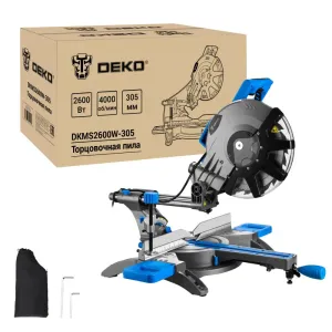 Пила торцовочная DEKO DKMS2600W-305 Laser фото