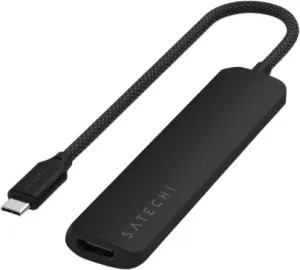 Док-станция Satechi 6-in-1 Slim Multiport Adapter 4K ST-P6SK фото