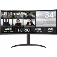 Монитор LG UltraWide 34WR55QK-B фото