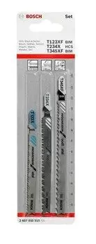 Bosch Набор пилок к лобзику 3шт. T308BF/T308BOF ExtraCleanWood, (2.607.010.593) BOSCH фото