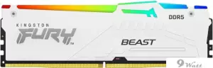 Оперативная память Kingston FURY Beast RGB 16ГБ DDR5 6000 МГц KF560C36BWE2A-16 фото