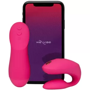 Смарт-вибратор для двоих We-Vibe Chorus Pro розовый фото