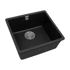 Кухонная мойка ZorG Fast 44 Premium black metallic фото