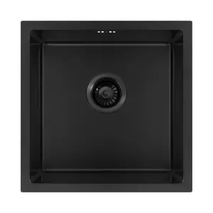 Кухонная мойка ARFEKA ECO AR 450*450 BLACK PVD NANO фото