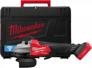Угловая шлифмашина Milwaukee M18 Fuel One-Key M18FSAGSVO125X-0X 4933493552 (без АКБ, кейс) фото