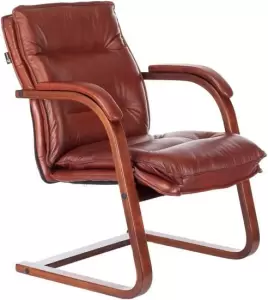 Офисный стул Бюрократ T-9927WALNUT-AV (коричневый) фото