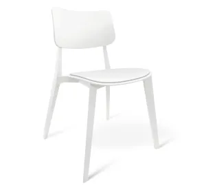Стул Sheffilton SHT-S110-P артикул СТ-326 белый/белый фото