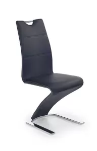 Стул HALMAR K188 черный/хром фото