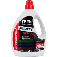 Гель для стирки MAUNFELD Purity Black&Dark MWL3000PB (3 л) фото