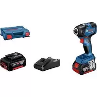 Винтоверт Bosch GDR 18V-200 Professional 06019J2107 (с 2-мя АКБ, кейс) фото