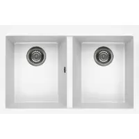 Кухонная мойка Elleci Quadra 350 White K96 фото