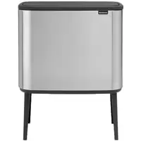 Мусорное ведро Brabantia Bo Touch Bin 36 л (стальной матовый с защитой от отпечатков) фото