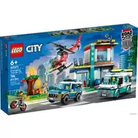 Конструктор LEGO City 60371 Штаб аварийных транспортных средств фото