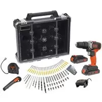 Дрель-шуруповерт Black & Decker BCD003D2AMB (с 2-мя АКБ, кейс) фото