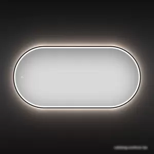 Wellsee Зеркало с фронтальной LED-подсветкой 7 Rays Spectrum 172201980, 90 x 45 см (с сенсором и регулировкой яркости освещения) фото