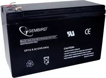 Аккумулятор для ИБП Gembird BAT-12V9AH фото