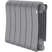 Биметаллический радиатор Royal Thermo Infinity 300 Silver Satin - 6 секций Биметаллический радиатор Royal Thermo Infinity 300 Silver Satin - 6 секций фото