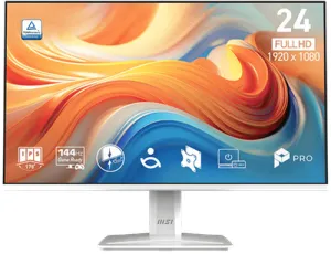 23.8" Монитор MSI PRO MP243W E14 черный фото