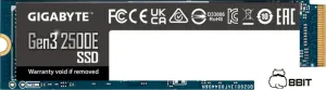 SSD Gigabyte Gen3 2500E 2TB G325E2TB фото