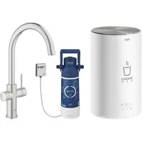 Смеситель Grohe Red Duo 30083DC1 (сталь) фото