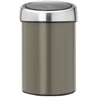 Мусорное ведро Brabantia Touch Bin 3 л (платиновый/стальной) фото