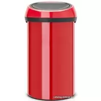 Мусорное ведро Brabantia Touch Bin 60 л (пламенно-красный) фото