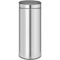Мусорное ведро Brabantia Touch Bin New 30 л (стальной с защитой от отпечатков) фото