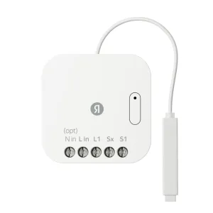Умное реле Яндекс одноканальное Zigbee YNDX-00537 Умное реле Яндекс одноканальное Zigbee YNDX-00537 фото