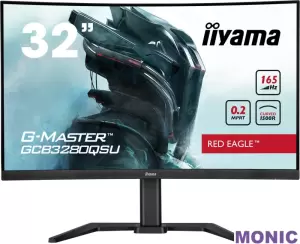 Игровой монитор Iiyama G-Master Red Eagle Curved GCB3280QSU-B1 фото