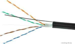 Кабель Cablexpert UPC-5051E-4-CU-OUTR (305 м, черный) фото