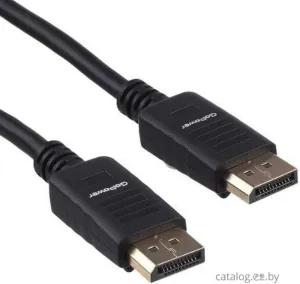 Кабель GoPower 00-00028932 DisplayPort - DisplayPort (1.8 м, черный) фото