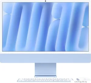 Моноблок Apple iMac M4 2024 16GB/512GB MWV33 (10 ядер, голубой) фото